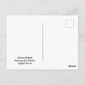 ショールの音を聞いて ポストカード (裏面)