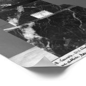 ショールを持つ女性 ポスター (角)