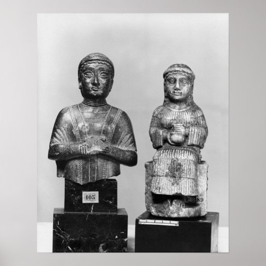 ショールを持つ女性 ポスター (正面)