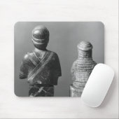 ショールを持つ女性 マウスパッド (マウス)