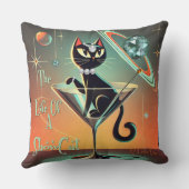 ショールガール猫の生活 クッション (裏面)