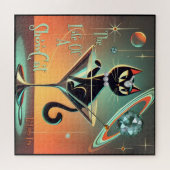 ショールガール猫の生活 ジグソーパズル (横)