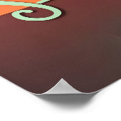 ショールガール猫の生活 ポスター (角)