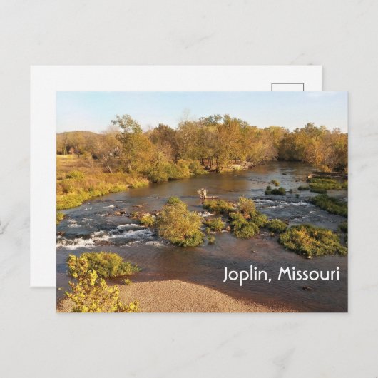 ショールクリークアットジョプリン・ミズーリ秋シーズン ポストカード (正面/裏面)