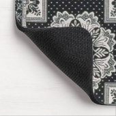 ショールフラワープリントマウスパッド マウスパッド (コーナー)