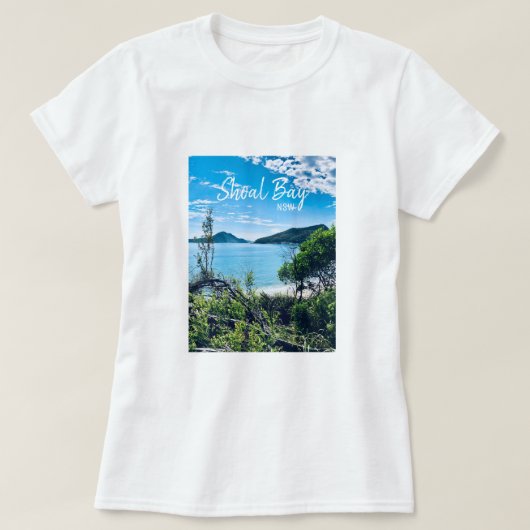 ショールベイポートスティーブンスNSW Tシャツ (デザイン正面)