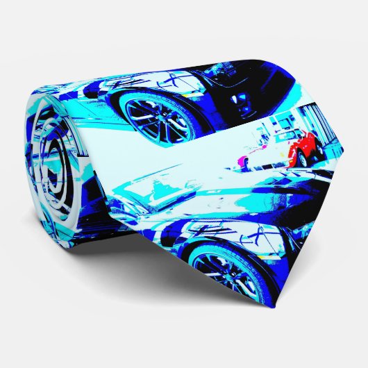 ショールームの床のCamaro ZL1 ネクタイ (ロール)