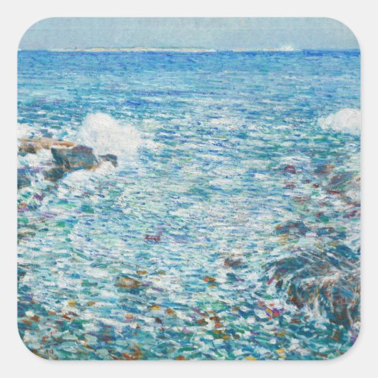 ショール島サーフ スクエアシール (正面)