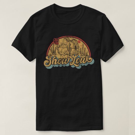 ショーロー、アリゾナ州 Tシャツ (デザイン正面)