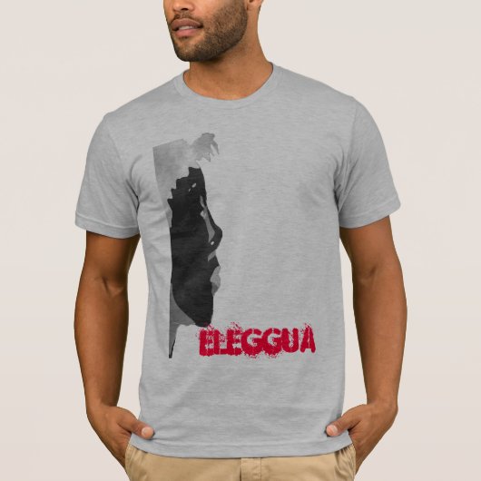 ショーンガブリエル著ELEGGUA ENILE Tシャツ (正面)