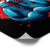 ショーンボクシング名前をカスタムする ポスター (角)