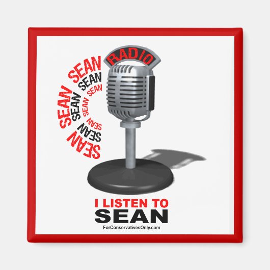 ショーン聞に行く マグネット (正面)