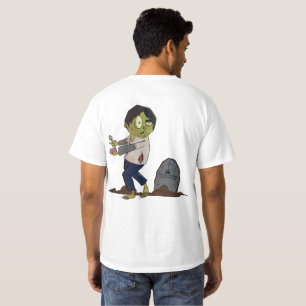 ショーン・ゾンビーの脳みそシャツ Tシャツ
