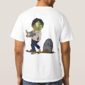 ショーン・ゾンビー・ブレイン・シャツ Tシャツ (裏面)