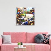 ショー財団による子どもの心 キャンバスプリント (インサイチュ (リビング))