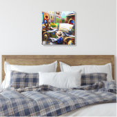 ショー財団による子どもの心 キャンバスプリント (インサイチュ (寝室))