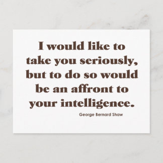 ショー・オン・インテリジェンス ポストカード