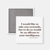 ショー・オン・インテリジェンス マグネット (正面/裏面)