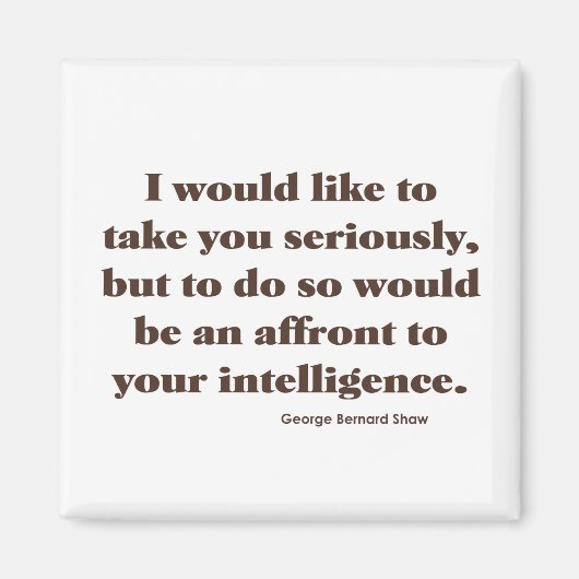 ショー・オン・インテリジェンス マグネット (正面)