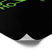 ショ糖分子化学図 ポスター (角)