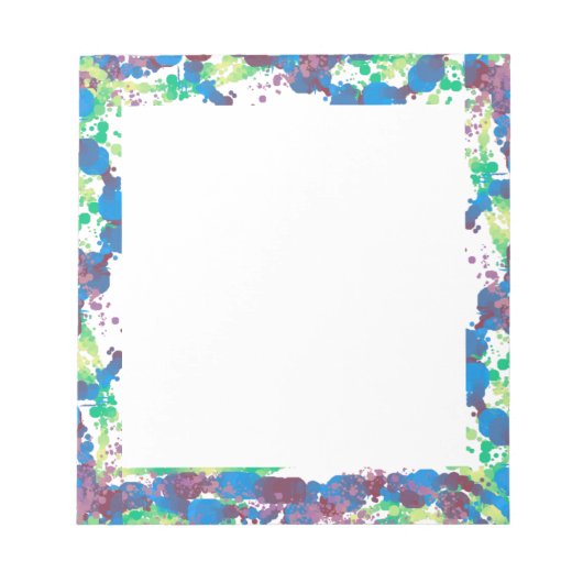 ショ縁どットのメモ帳 ノートパッド (正面)