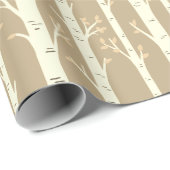 シラカバの木 ラッピングペーパー (ロールコーナー)