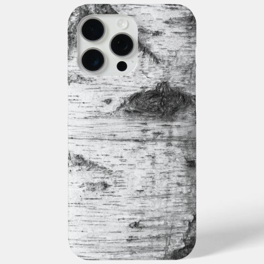 シラカバの樹皮模様 Case-Mate iPhoneケース (裏面)