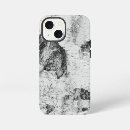 シラカバの樹皮模様 Case-Mate iPhoneケース iPhone 13 Miniケース (裏面)