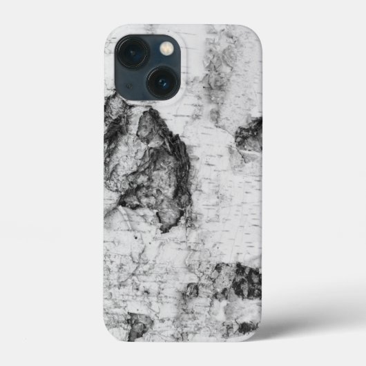 シラカバの樹皮模様 Case-Mate iPhoneケース iPhone 13 Miniケース (裏面)
