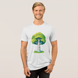 シラカバ トライブレンドTシャツ