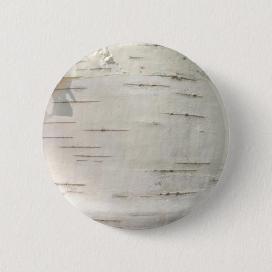シラカンバの樹皮模様 缶バッジ (正面)