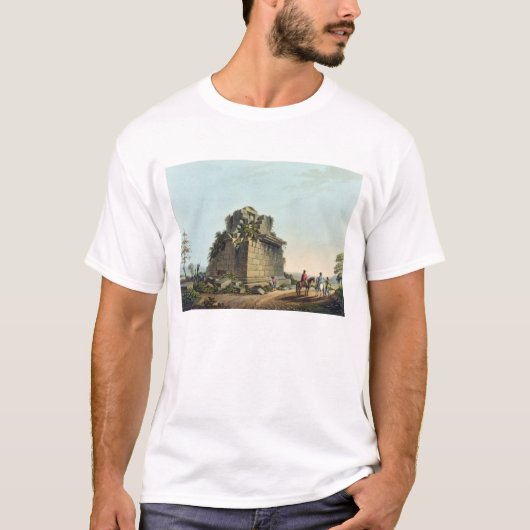 シラキュースのプレートの近くの巨大なコラムの基盤 Tシャツ (正面)
