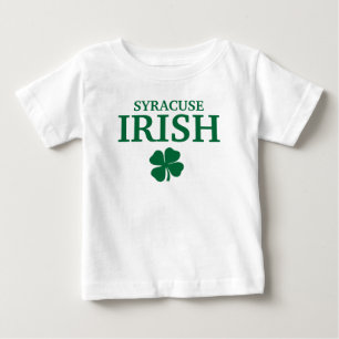 シラキュースの誇り高いアイルランド語! セントパトリックの日 ベビーTシャツ