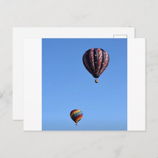 シラキュースニューヨークホットエアバルーンフェスティバル ポストカード (正面/裏面)