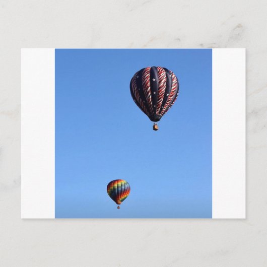 シラキュースニューヨークホットエアバルーンフェスティバル ポストカード (正面)