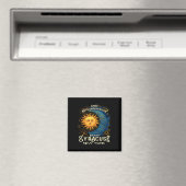 シラキュースニューヨーク2024トータル太陽のEclipse Celesti マグネット (インサイチュ (食洗機))