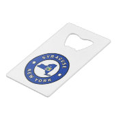 シラキュースニューヨーク クレジットカード栓抜き (正面アングル)