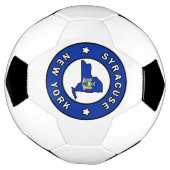 シラキュースニューヨーク サッカーボール (回転)