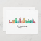 シラキュースニューヨーク ポストカード (正面/裏面)