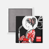 シラキュースマグネットのセント・ルーシー（スクエア） マグネット (正面/裏面)