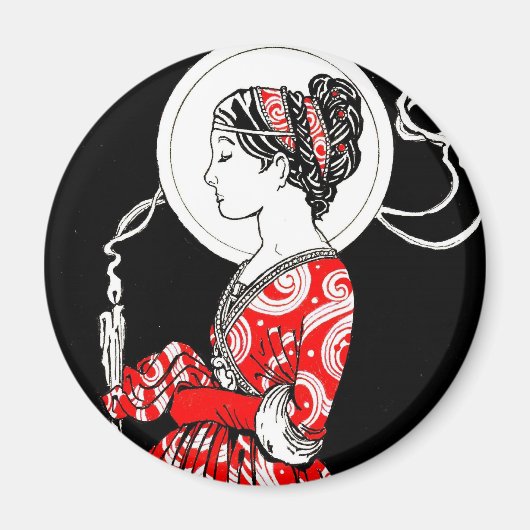 シラキュースマグネットのセント・ルーシー マグネット (正面)