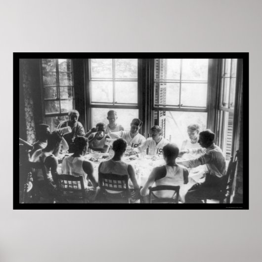 シラキュースローイングディナー1908 ポスター (正面)