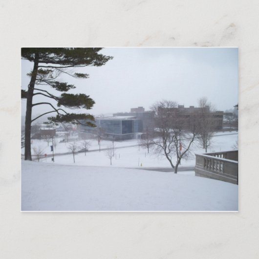 シラキュース冬 ポストカード (正面)