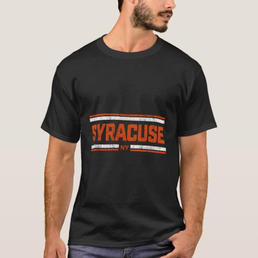 シラキュース動揺してNy Tシャツ (正面)