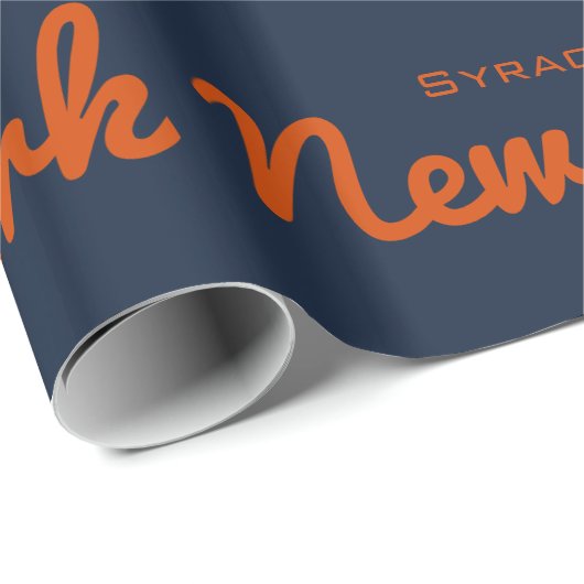 シラキュース、ニューヨークの包装紙 ラッピングペーパー (ロールコーナー)