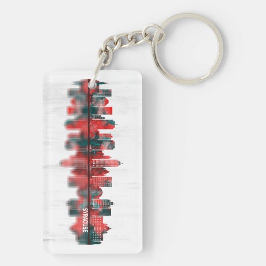 シラクサニューヨークスカイライン キーホルダー (裏面)