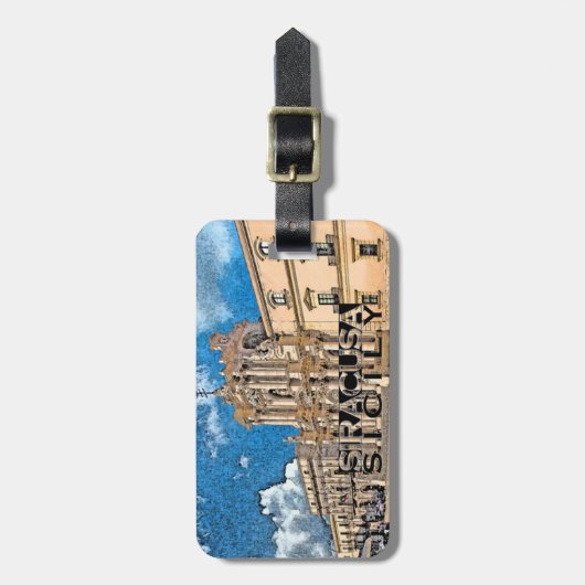 シラクサ ラゲッジタグ (正面縦)