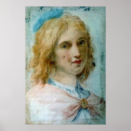 シラニチョークスケッチ ポスター