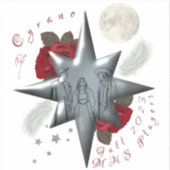 シラノニューデザインステッカー シール (正面)