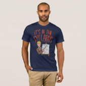 シラバス英語先生 Tシャツ (正面フル)